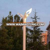 galvanized automatic street light pole