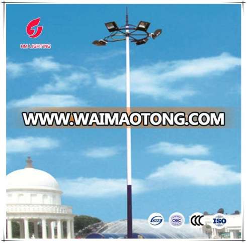 Automatic cool lifting high mast lights price list lights round electric pole